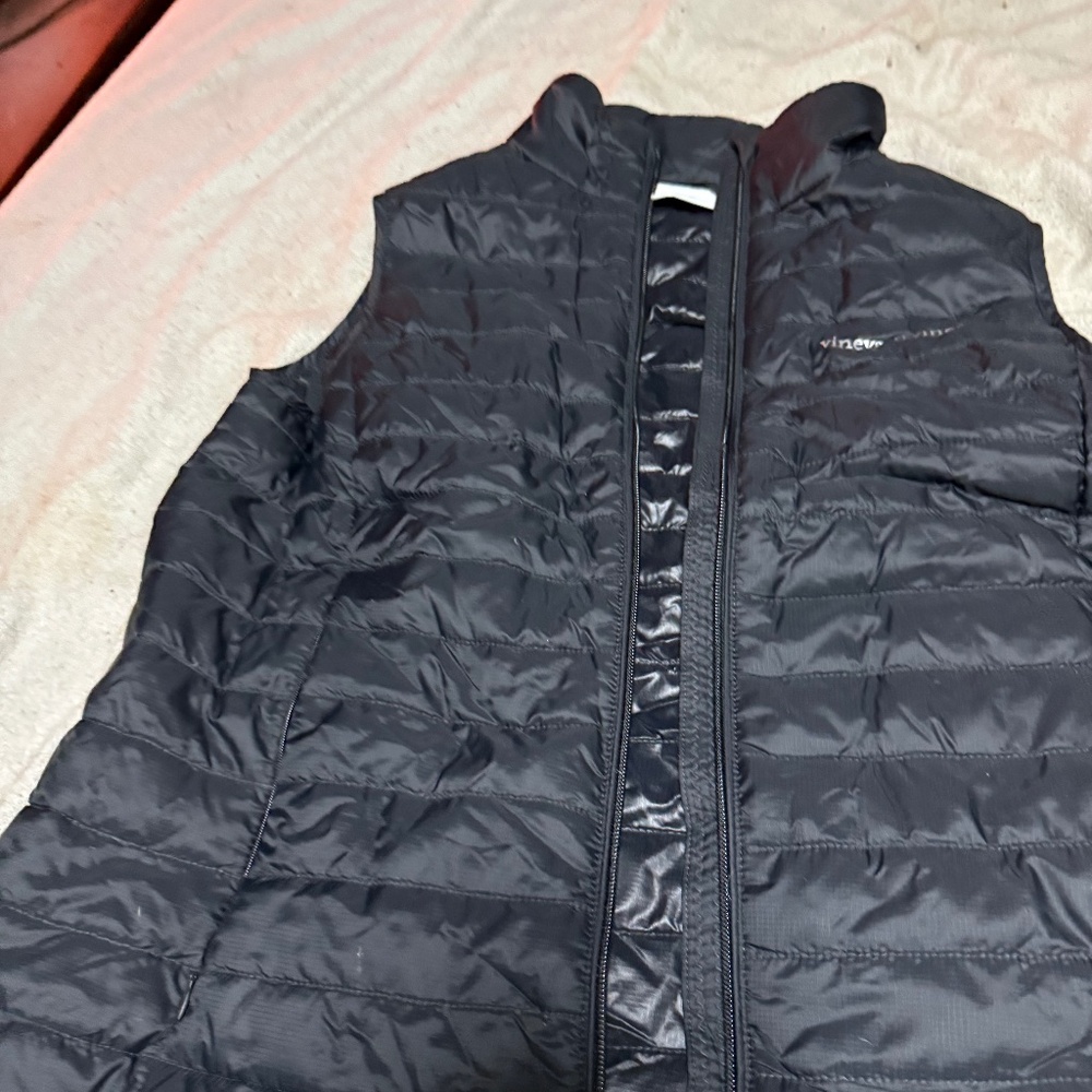 Vineyard Vines Black Puffer Vest